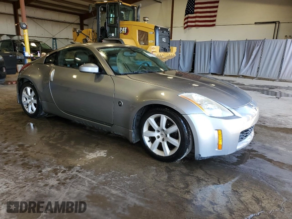2004 Nissan 350Z Touring with VIN JN1AZ34E84T063954, listed as a Copart auction lot 54222945 with 210,394 mi miles and Salvage Title. Bid and sale history available at carsss.com. Image 4.