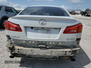 2006 Lexus IS 250 with VIN JTHBK262162014301, listed as a Copart auction lot 51656475 with 269,804 mi miles and Clean Title. Bid and sale history available at DreamBid. Image 6.