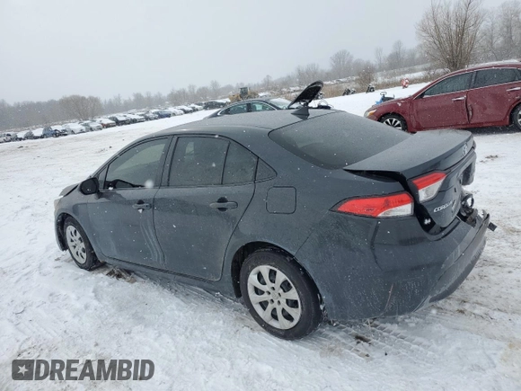 2023 Toyota Corolla Hybrid LE with VIN JTDBCMFE0P3017710, listed as a Copart auction lot 46154055 with 67,742 mi miles and Salvage Title. Bid and sale history available at carsss.com. Image 2.