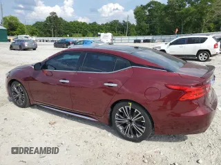 2017 Nissan Maxima Platinum with VIN 1N4AA6AP4HC437645, listed as a Copart auction lot 56557925 with 143,673 mi miles and Salvage title. Bid and sale history available at DreamBid. Image 2.
