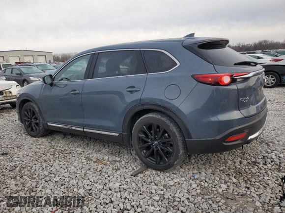 2023 Mazda CX-9 Carbon Edition with VIN JM3TCBDY1P0634256, listed as a Copart auction lot 86912234 with 35,975 mi miles and Salvage Title. Bid and sale history available at carsss.com. Image 2.