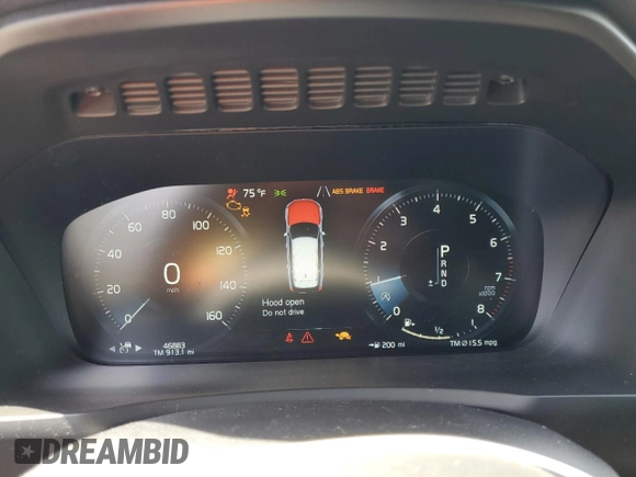 2018 Volvo XC90 Inscription z VIN YV4A22PL5J1324452, wystawiony jako Copart lot #53715215 z przebiegiem 46 883 mil mil oraz Szkoda całkowita • Salvage title. Historia ofert i sprzedaży dostępna na DreamBid. Obrazek 9.
