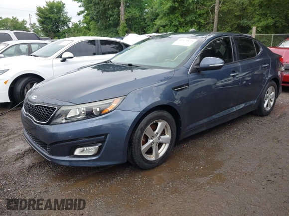 2015 Kia Optima LX with VIN 5XXGM4A76FG370219, listed as a IAAI auction lot 42471634 with 118,467 mi miles and . Bid and sale history available at DreamBid. Image 17.