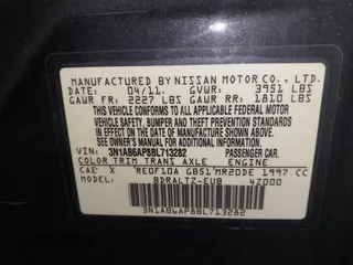 2011 Nissan Sentra SR with VIN 3N1AB6AP8BL713282, listed as a IAAI auction lot 41813826 with 109,566 mi miles and . Bid and sale history available at DreamBid. Image 9.