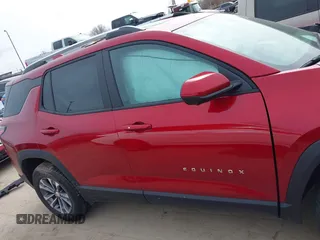2025 Chevrolet Equinox AWD LT with VIN 3GNAXPEG2SL160909, listed as a IAAI auction lot 41718164 with 2,447 mi miles. Bid and sale history available at carsss.com. Image 14.