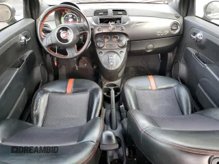 2014 FIAT 500e with VIN 3C3CFFGE7ET294754, listed as a Copart auction lot 84919984 with 108,622 mi miles and Salvage Title. Bid and sale history available at carsss.com. Image 8.