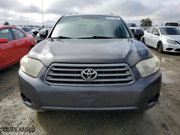 2009 Toyota Highlander with VIN JTEDS41A292078481, listed as a Copart auction lot 49517485 with 195,035 mi miles and Clean Title. Bid and sale history available at carsss.com. Image 5.
