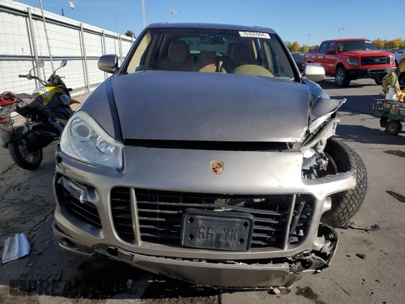 2008 Porsche Cayenne GTS with VIN WP1AD29P48LA74504, listed as a Copart auction lot 76355594 with Not provided miles and Salvage title. Bid and sale history available at DreamBid. Image 5.