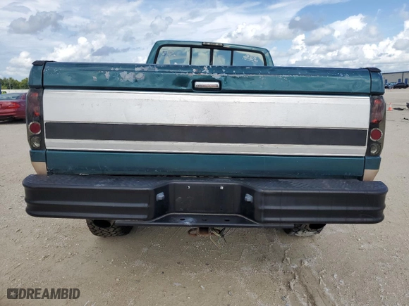 1996 Ford F-150 Special with VIN 1FTEF15N6TNA33543, listed as a Copart auction lot 68273364 with 0 mi miles and Salvage Title. Bid and sale history available at carsss.com. Image 6.