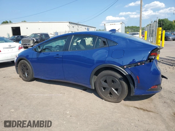 2023 Toyota Prius LE z VIN JTDACAAU8P3000694, wystawiony jako Copart lot #63066504 z przebiegiem 34 371 mil mil oraz Szkoda całkowita • Salvage title. Historia ofert i sprzedaży dostępna na DreamBid. Obrazek 2.