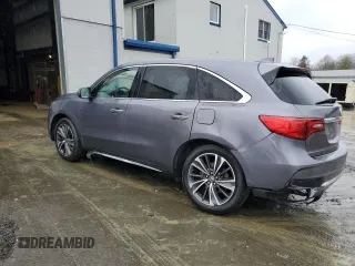 2020 Acura MDX w/Technology Pkg with VIN 5J8YD4H54LL051102, listed as a Copart auction lot 52684135 with 58,330 mi miles and Salvage Title. Bid and sale history available at carsss.com. Image 2.