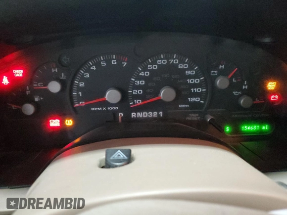 2005 Ford Explorer with VIN 1FMDU75K05ZA54907, listed as a Copart auction lot 80825574 with 154,681 mi miles and Salvage title. Bid and sale history available at DreamBid. Image 9.