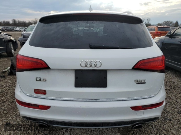2015 Audi Q5 Premium Plus with VIN WA1DGAFP1FA084446, listed as a Copart auction lot 50803345 with 199,246 mi miles and Salvage Title. Bid and sale history available at carsss.com. Image 6.