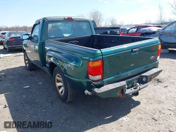 1999 Ford Ranger XL with VIN 1FTYR10C1XPB95732, listed as a IAAI auction lot 41802544 with 135,963 mi miles. Bid and sale history available at carsss.com. Image 3.