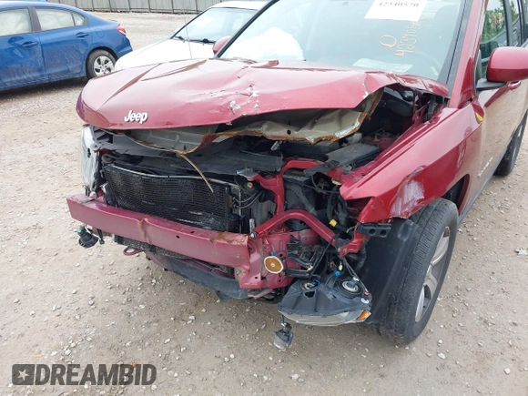 2017 Jeep Compass High Altitude with VIN 1C4NJCEA4HD119423, listed as a IAAI auction lot 42340570 with 96,255 mi miles and . Bid and sale history available at DreamBid. Image 6.