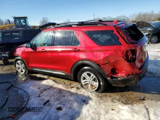 2020 Ford Explorer XLT with VIN 1FMSK8DH4LGB36382, listed as a Copart auction lot 87694755 with 78,110 mi miles and Non Repairable. Bid and sale history available at carsss.com. Image 2.