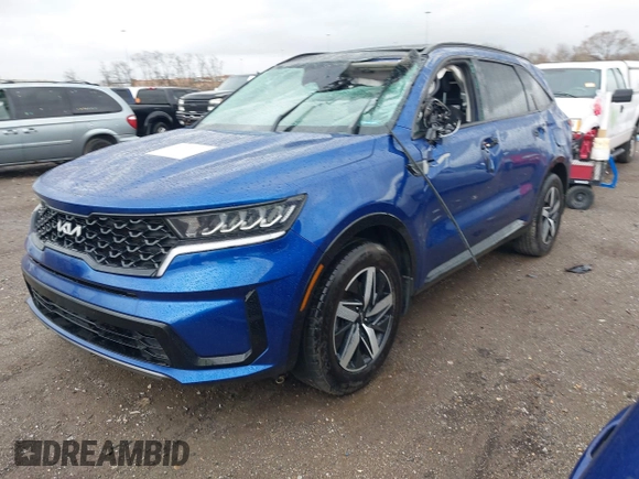2022 Kia Sorento S with VIN 5XYRL4LC9NG161931, listed as a IAAI auction lot 41717311 with 44,809 mi miles. Bid and sale history available at carsss.com. Image 17.