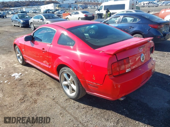 2008 Ford Mustang GT Deluxe with VIN 1ZVHT82HX85123943, listed as a IAAI auction lot 41565843 with 233,125 mi miles and . Bid and sale history available at DreamBid. Image 3.