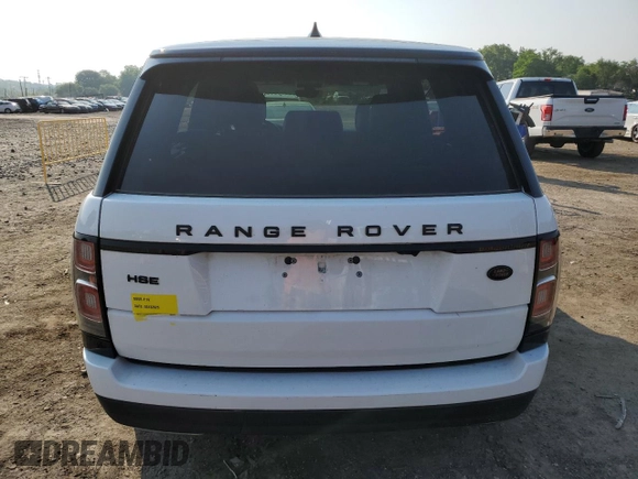 2020 Land Rover Range Rover P525 HSE with VIN SALGS2SEXLA578157, listed as a Copart auction lot 60803015 with 79,716 mi miles and Salvage title. Bid and sale history available at DreamBid. Image 6.