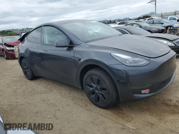2024 Tesla Model Y с VIN 7SAYGDED1RF177417, выставлен на аукционе Copart как лот 54241755 с пробегом 7 716 миль миль и Списание • Salvage title. История ставок и продаж доступна на DreamBid. Изображение 4.