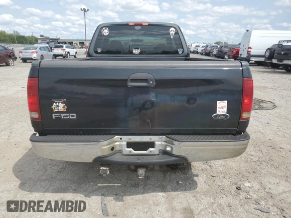 2000 Ford F-150 XL with VIN 1FTRX17W1YNA96898, listed as a Copart auction lot 66490304 with 0 mi miles and Clean Title. Bid and sale history available at carsss.com. Image 6.