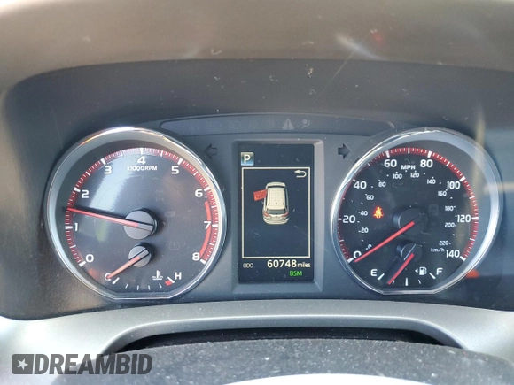 2017 Toyota RAV4 SE with VIN 2T3JFREV8HW661861, listed as a Copart auction lot 50397955 with 60,748 mi miles and Salvage title. Bid and sale history available at DreamBid. Image 9.