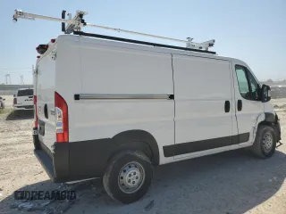 2023 Ram ProMaster Cargo with VIN 3C6LRVAG9PE545344, listed as a Copart auction lot 52437975 with 11,569 mi miles and Salvage Title. Bid and sale history available at carsss.com. Image 3.