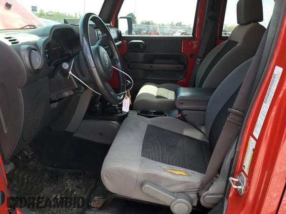 2008 Jeep Wrangler Unlimited X с VIN 1J4GA39138L611878, выставлен на аукционе Copart как лот 54682225 с пробегом 113 214 миль миль и Списание • Salvage title. История ставок и продаж доступна на DreamBid. Изображение 7.