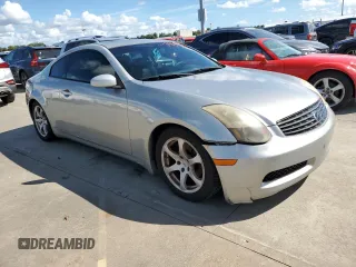 2004 Infiniti G35 w/Leather with VIN JNKCV54E44M818877, listed as a Copart auction lot 74137974 with Not Provided miles and Non Repairable. Bid and sale history available at DreamBid. Image 4.