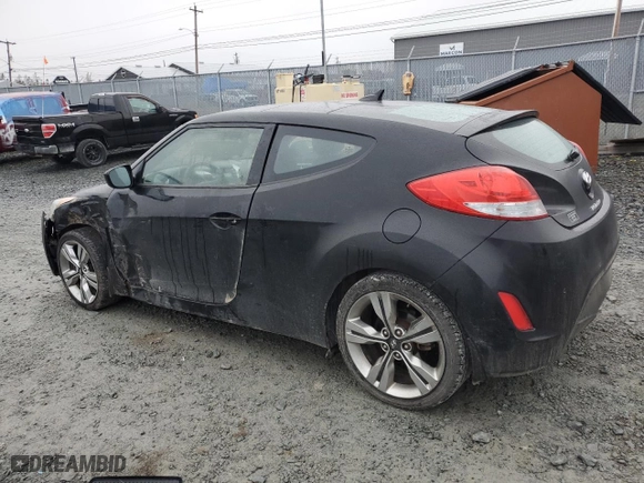 2013 Hyundai Veloster RE:MIX with VIN KMHTC6AD9DU090736, listed as a Copart auction lot 81750394 with 181,773 mi miles and Salvage Title. Bid and sale history available at carsss.com. Image 2.