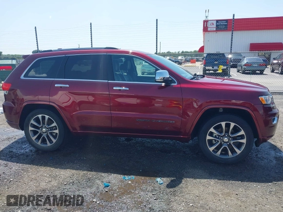 2017 Jeep Grand Cherokee Overland with VIN 1C4RJFCG7HC658943, listed as a IAAI auction lot 42282213 with 103,291 mi miles and . Bid and sale history available at DreamBid. Image 13.