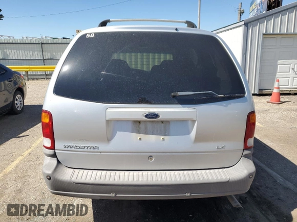 1999 Ford Windstar LX with VIN 2FMZA5140XBA04377, listed as a Copart auction lot 73172914 with 176,663 mi miles and Salvage Title. Bid and sale history available at carsss.com. Image 6.