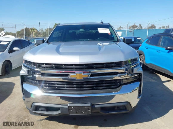 2019 Chevrolet Silverado 1500 LT with VIN 3GCPWCED9KG288268, listed as a IAAI auction lot 41860439 with 61,954 mi miles. Bid and sale history available at carsss.com. Image 12.