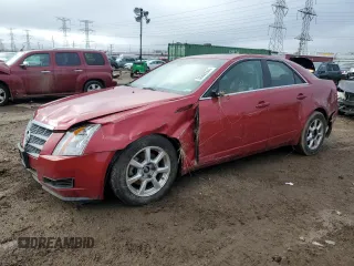 2008 Cadillac CTS AWD w/1SA with VIN 1G6DG577480182023, listed as a Copart auction lot 86609504 with 193,970 mi miles and Salvage Title. Bid and sale history available at carsss.com. Image 1.