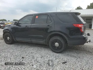 2013 Ford Utility Police Interceptor with VIN 1FM5K8AR8DGC63020, listed as a Copart auction lot 69614454 with 125,682 mi miles and Salvage Title. Bid and sale history available at carsss.com. Image 2.