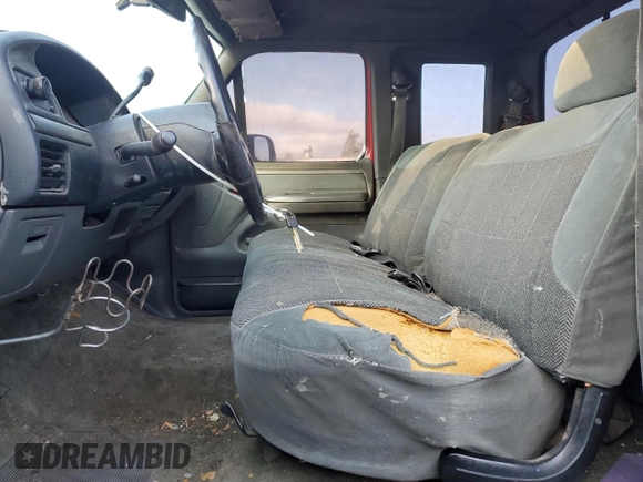 1993 Ford F-150 with VIN 1FTEX15H2PKB81848, listed as a Copart auction lot 76837684 with 199,172 mi miles and Salvage title. Bid and sale history available at DreamBid. Image 7.