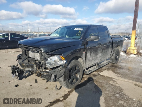 2018 Ram 1500 Big Horn with VIN 1C6RR7LM2JS353826, listed as a Copart auction lot 89186525 with 82,187 mi miles and Clean Title. Bid and sale history available at carsss.com. Image 1.