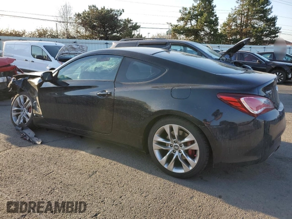 2013 Hyundai Genesis Coupe R-Spec with VIN KMHHT6KD4DU111402, listed as a Copart auction lot 48752935 with 104,119 mi miles and Salvage title. Bid and sale history available at DreamBid. Image 2.