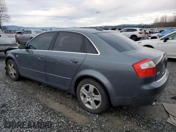 2004 Audi A4 3.0L with VIN WAULT68E34A145165, listed as a Copart auction lot 87502675 with 0 mi miles and Salvage Title. Bid and sale history available at carsss.com. Image 2.
