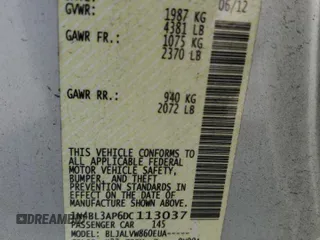 2013 Nissan Altima S z VIN 1N4BL3AP6DC113037, wystawiony jako Copart lot #57815955 z przebiegiem 129 447 mil mil oraz Szkoda całkowita • Salvage title. Historia ofert i sprzedaży dostępna na DreamBid. Obrazek 13.