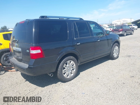2011 Ford Expedition Limited with VIN 1FMJU2A57BEF05761, listed as a IAAI auction lot 42461128 with 193,356 mi miles and . Bid and sale history available at DreamBid. Image 4.