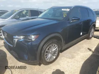 2024 Mazda CX-90 3.3 Turbo Preferred with VIN JM3KKBHDXR1137838, listed as a Copart auction lot 76819624 with 0 mi miles and Salvage Title. Bid and sale history available at carsss.com. Image 1.
