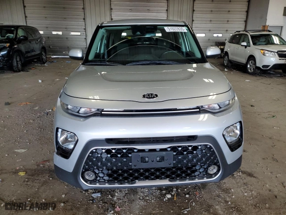 2021 Kia Soul EX with VIN KNDJ33AU8M7739905, listed as a Copart auction lot 51022835 with 20,964 mi miles and Salvage Title. Bid and sale history available at carsss.com. Image 5.