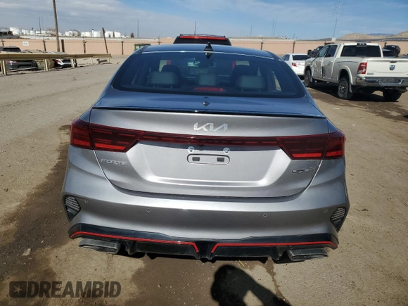 2024 Kia Forte GT with VIN 3KPF44AC4RE837045, listed as a Copart auction lot 43719895 with 4,608 mi miles and Salvage Title. Bid and sale history available at carsss.com. Image 6.