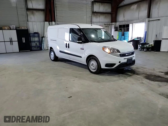2022 Ram ProMaster City Cargo Tradesman with VIN ZFBHRFAB8N6Y66743, listed as a Copart auction lot 52385654 with 24,675 mi miles and Salvage Title. Bid and sale history available at DreamBid. Image 11.