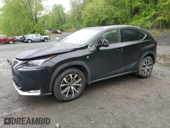 2016 Lexus NX 200t with VIN JTJBARBZ1G2089529, listed as a Copart auction lot 54798925 with 128,629 mi miles and Salvage title. Bid and sale history available at DreamBid. Image 1.