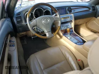 2008 Lexus SC 430 with VIN JTHFN45Y689017747, listed as a Copart auction lot 41584735 with 155,922 mi miles and Salvage title. Bid and sale history available at DreamBid. Image 8.