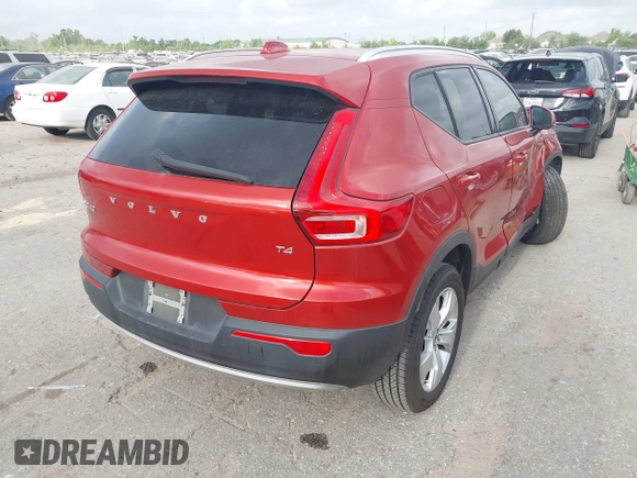 2022 Volvo XC40 Momentum with VIN YV4AC2HK5N2748975, listed as a IAAI auction lot 42193600 with 50,663 mi miles and . Bid and sale history available at DreamBid. Image 4.