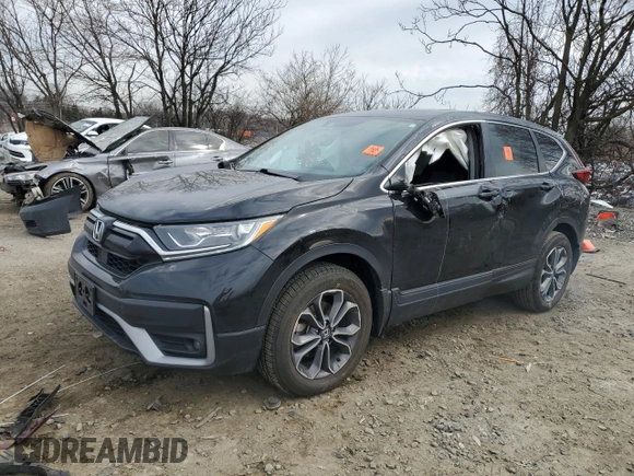 2020 Honda CR-V EX with VIN 2HKRW2H54LH672314, listed as a Copart auction lot 46732675 with 64,104 mi miles and Salvage Title. Bid and sale history available at carsss.com. Image 1.