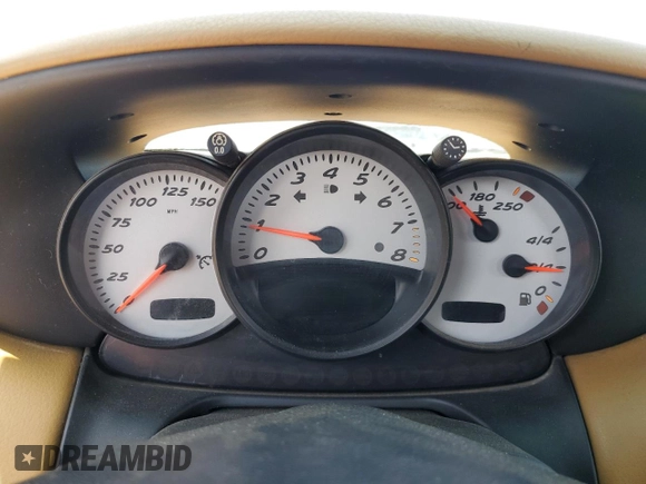 2001 Porsche Boxster with VIN WP0CA29851U623400, listed as a Copart auction lot 60160725 with Not provided miles and Salvage title. Bid and sale history available at DreamBid. Image 9.
